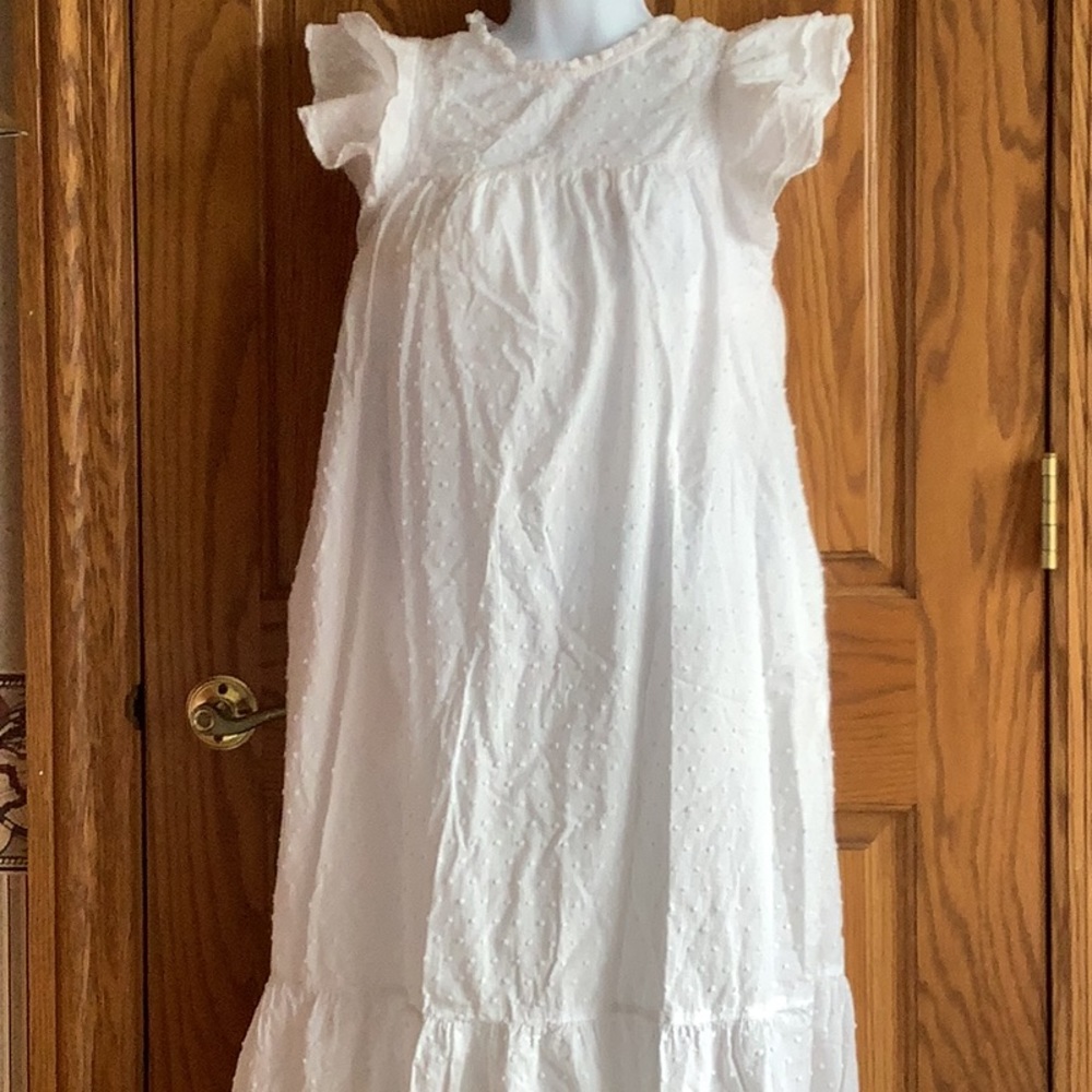 Who What Wear  100% cotton white prairie dress XS